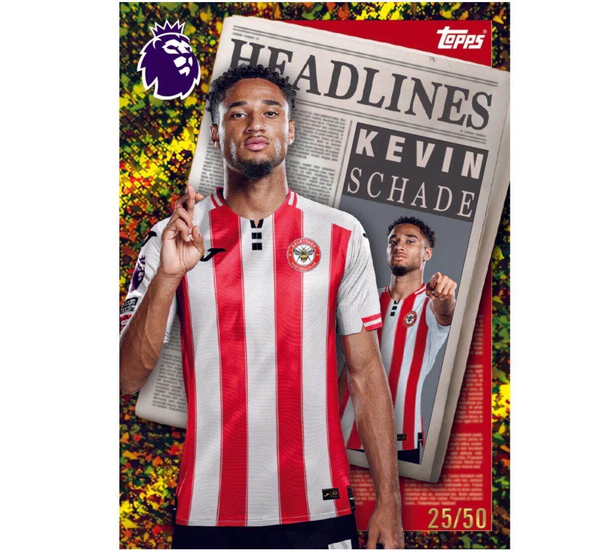 「GOH’S」2025-26 TOPPS Premier League EPL Debut Edition Box - SOLO
