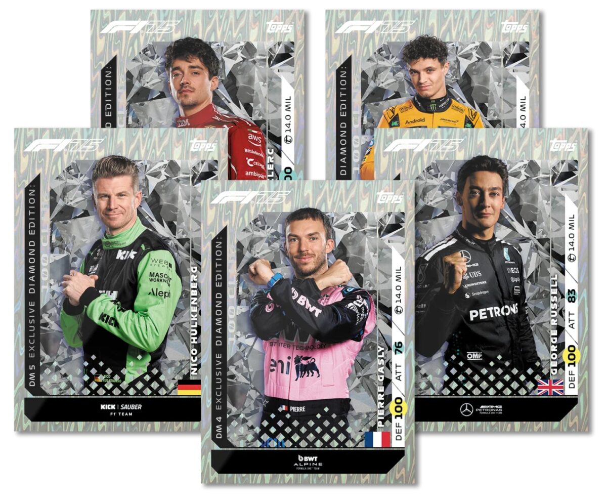 「GOH’S」2025 TOPPS Turbo Attax Formula 1® Diamond Edition Mega Tin - F1鑽石鐵盒