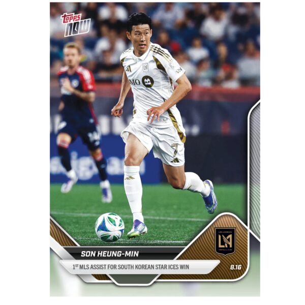 「GOH’S」Son Heung-Min - 2025 MLS Topps NOW® - Card 77 - PR: 1192