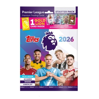 「GOH’S」2025-26 TOPPS Premier League EPL Debut Edition Starter Pack