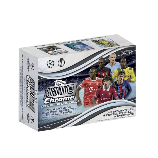 「GOH’S」2022-23 TOPPS Stadium Chrome UEFA Mega Box - 歐冠競技場Mega盒
