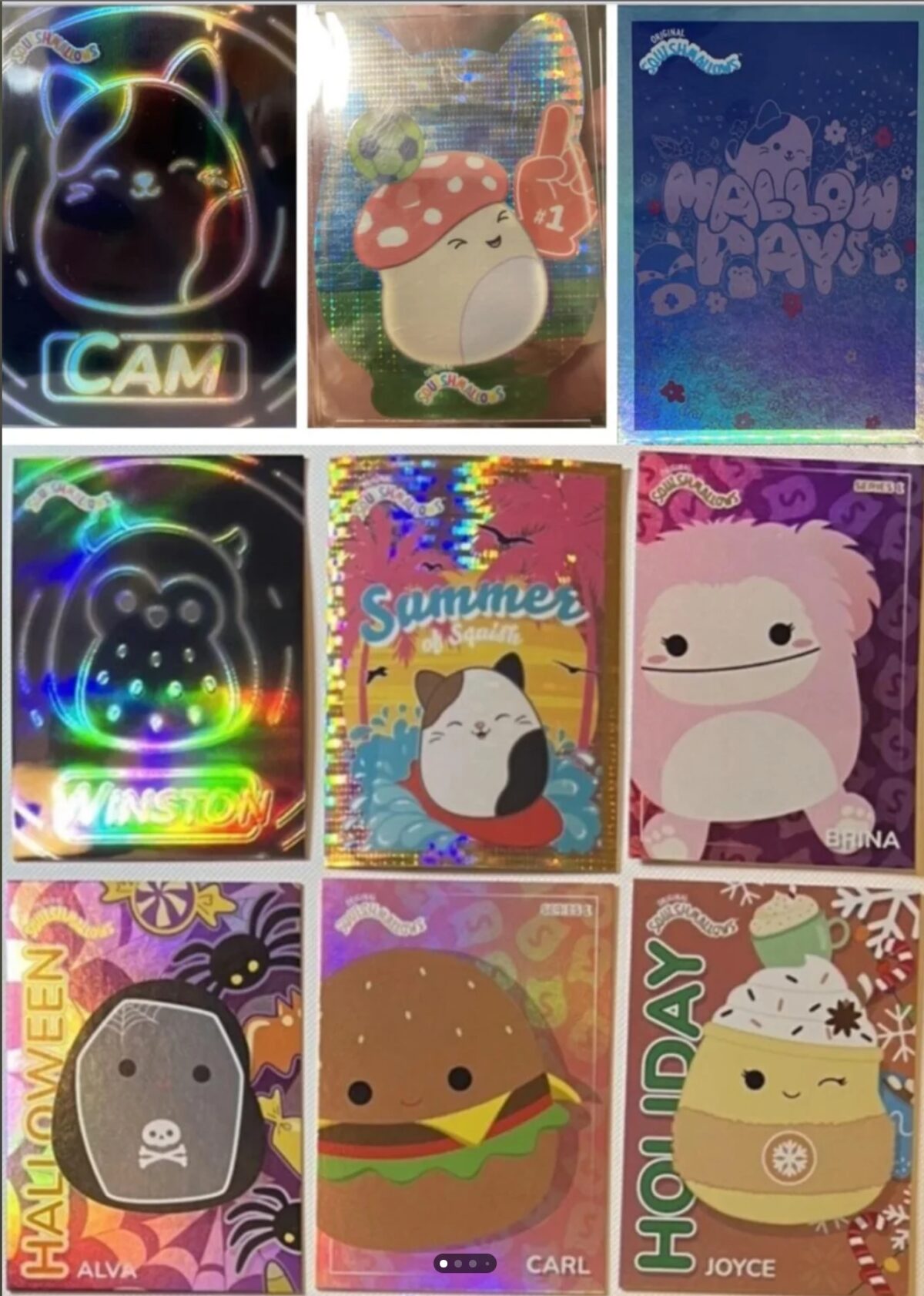 「GOH’S」2025 PANINI Squishmallows Trading Card Blaster Box Series 1