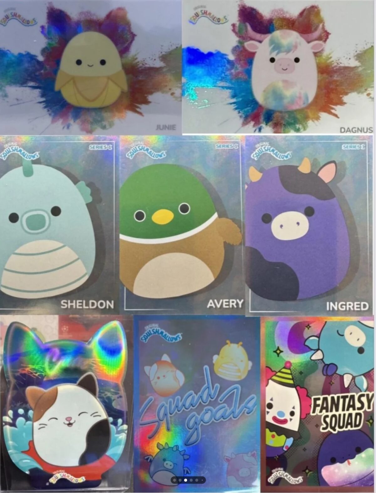 「GOH’S」2025 PANINI Squishmallows Trading Card Blaster Box Series 1