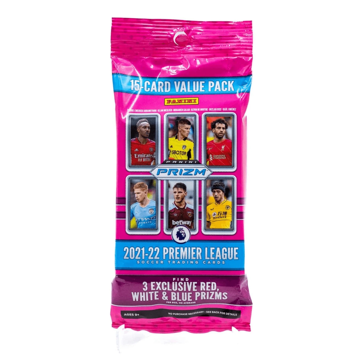「GOH’S」2021-22 PANINI Prizm Premier League EPL Jumbo Value Pack 英超PZ肥包-單包