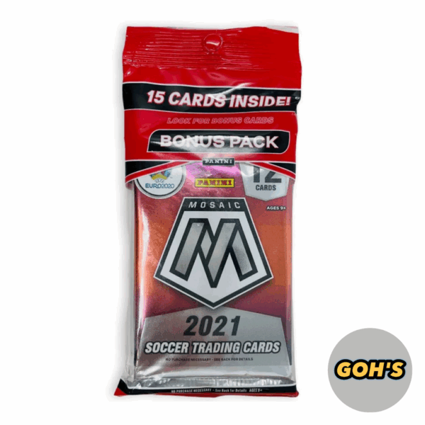 「GOH’S」2020-21 PANINI Mosaic UEFA Euro Soccer Bonus Pack 歐洲杯肥包-單包