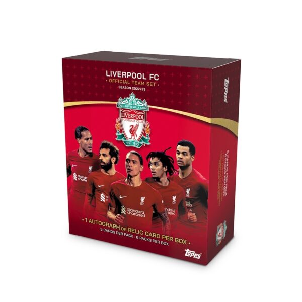 「GOH’S」2022-23 TOPPS® Liverpool FC Team Set 利物浦隊盒