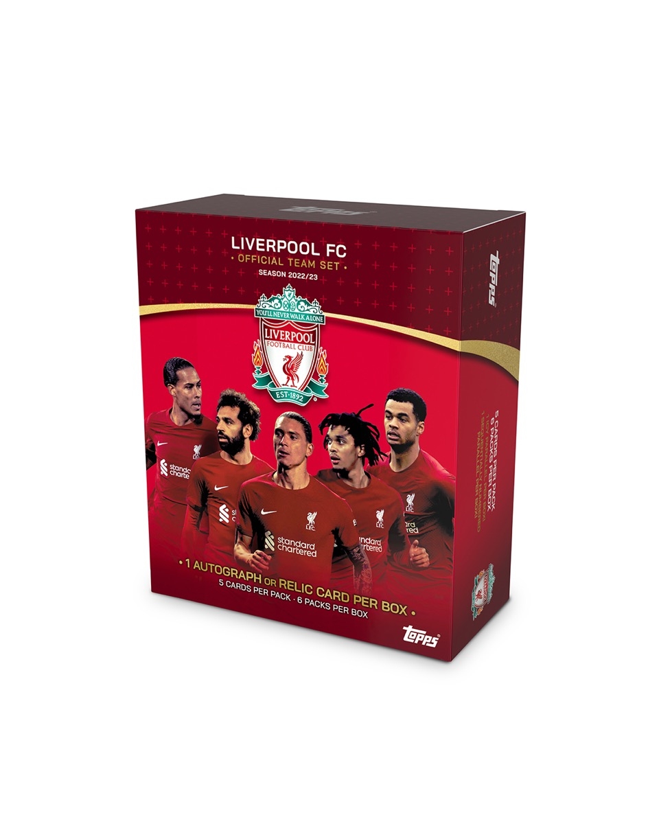 「GOH’S」2022-23 TOPPS® Liverpool FC Team Set 利物浦隊盒