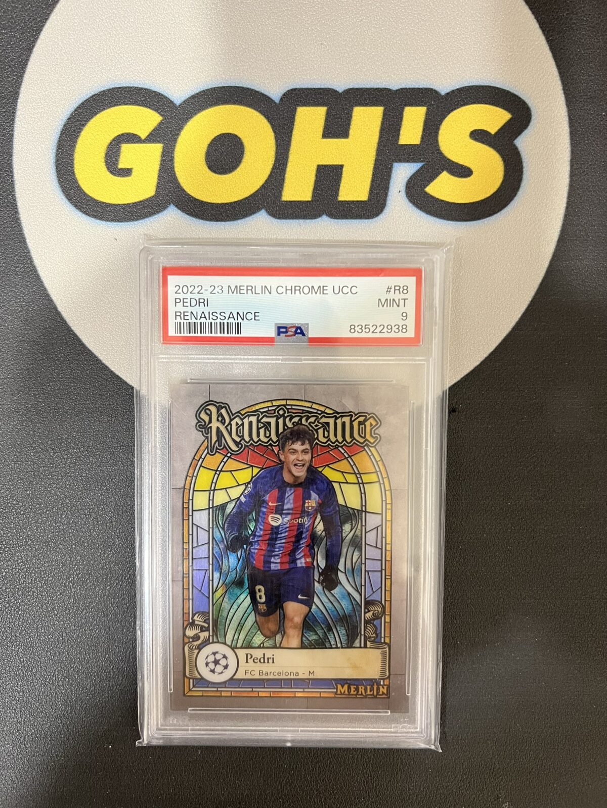 「GOH’S」2022-23 Merlin Chrome UCC Pedri Renaissance PSA 9 - 代購