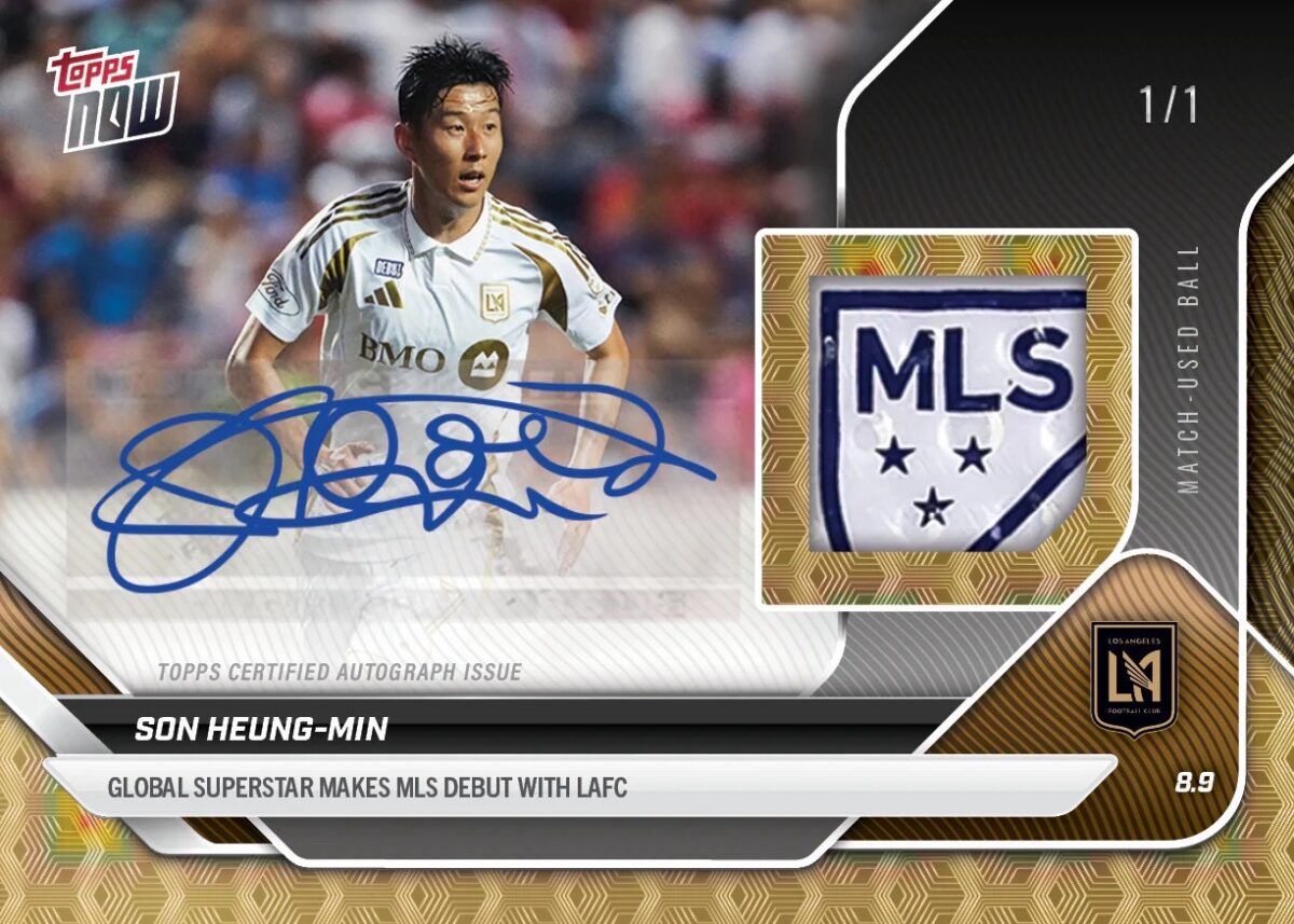 「GOH’S」Son Heung-min - 2025 MLS Topps NOW® - Card 73 - LOOK FOR RELICS & AUTO-RELICS - PR: 9685