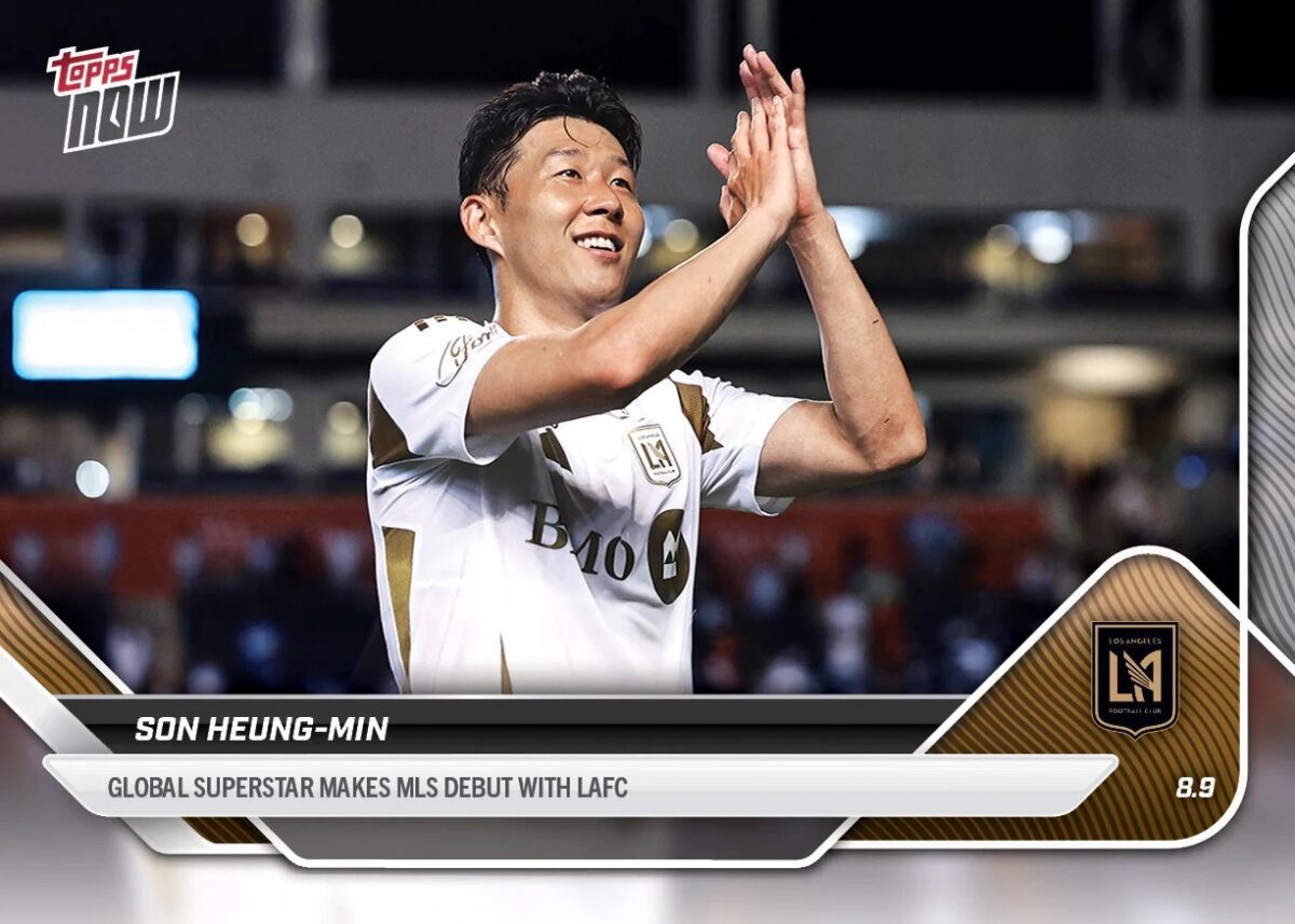 「GOH’S」Son Heung-min - 2025 MLS Topps NOW® - Card 73 - LOOK FOR RELICS & AUTO-RELICS - PR: 9685