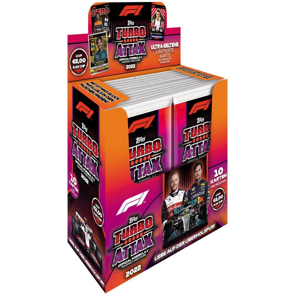 「GOH’S」2022 TOPPS Formula 1 Turbo Attax F1 F2-單包