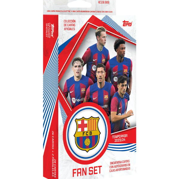 「GOH’S」2023-24 TOPPS® FC Barcelona Fan Set 巴薩隊盒