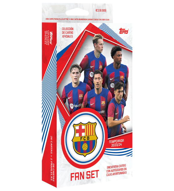 「GOH’S」2023-24 TOPPS® FC Barcelona Fan Set 巴薩隊盒