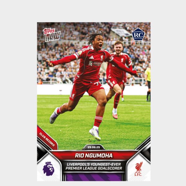 「GOH’S」Rio Ngumoha - 2025-26 Premier League Topps NOW® - Card 11 - LOOK FOR AUTO - PR: 11401