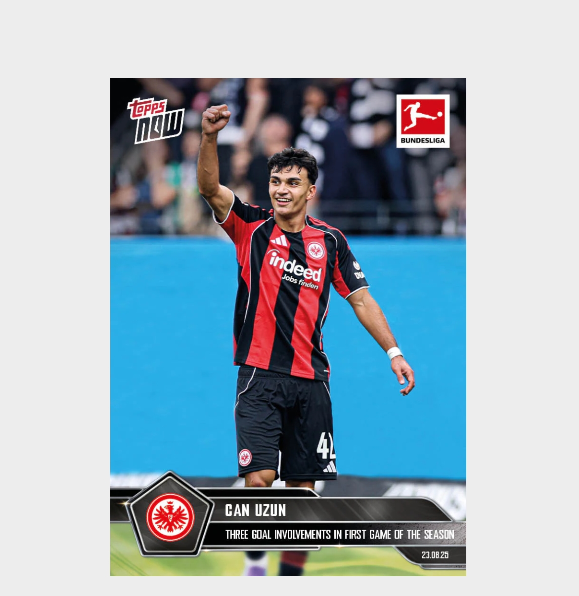 「GOH’S」Can Uzun - 2025-26 Bundesliga Topps NOW® - Card 7