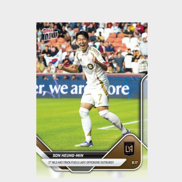 「GOH’S」Son Heung-Min - 2025 MLS Topps NOW® - Card 95 - LOOK FOR RELICS & AUTO-RELICS - PR: 4692