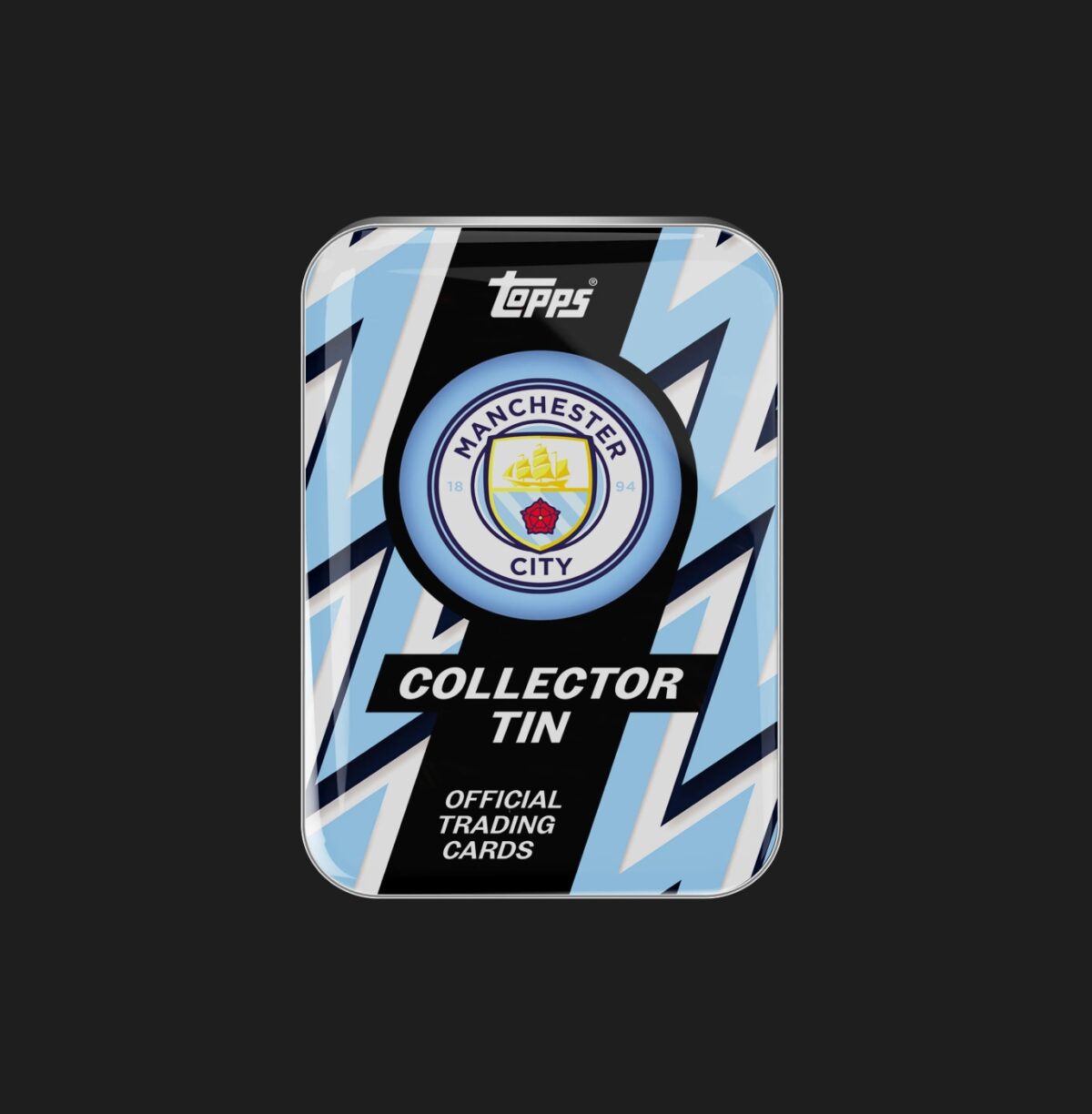 「GOH’S」2025-26 TOPPS Manchester City Collector Tin 曼城鐵盒隊盒