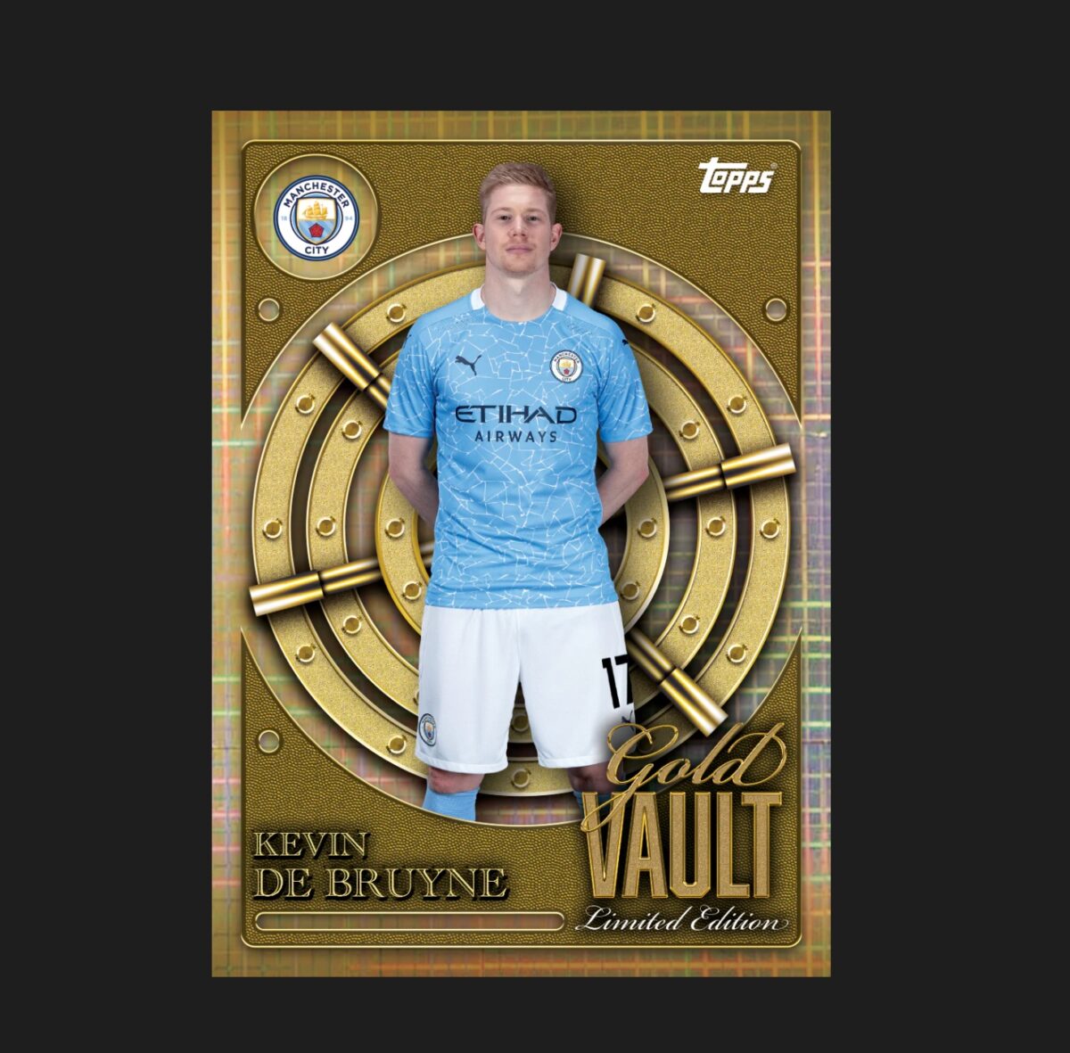 「GOH’S」2025-26 TOPPS Manchester City Collector Tin 曼城鐵盒隊盒