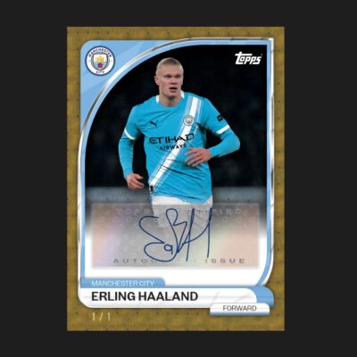 「GOH’S」2025-26 TOPPS Manchester City Collector Tin 曼城鐵盒隊盒