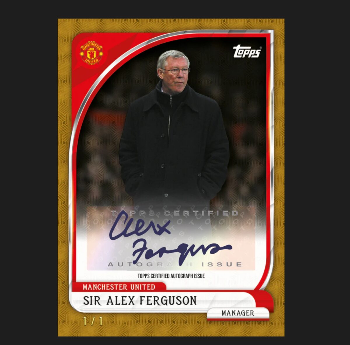 「GOH’S」2025-26 TOPPS Manchester United Collector Tin 曼聯鐵盒隊盒