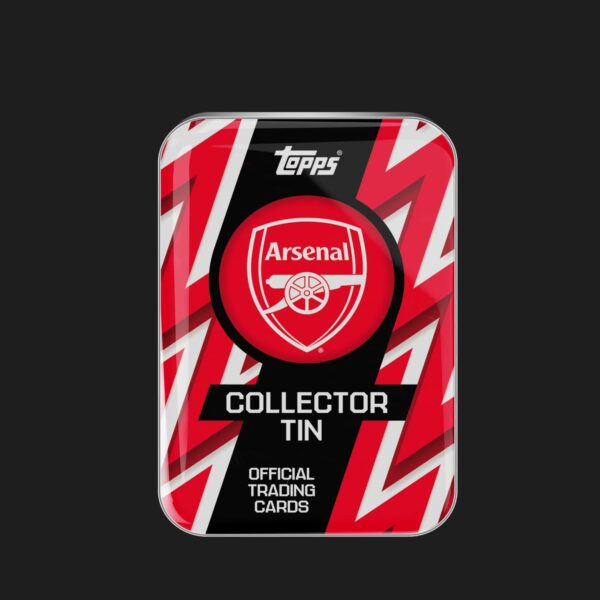 「GOH’S」2025-26 TOPPS Arsenal Collector Tin 阿森納鐵盒隊盒