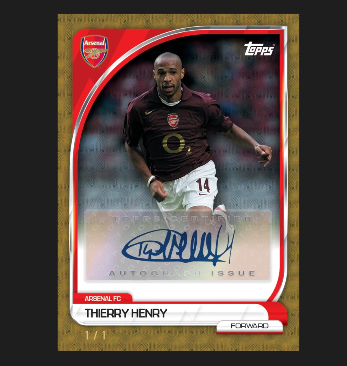 「GOH’S」2025-26 TOPPS Arsenal Collector Tin 阿森納鐵盒隊盒