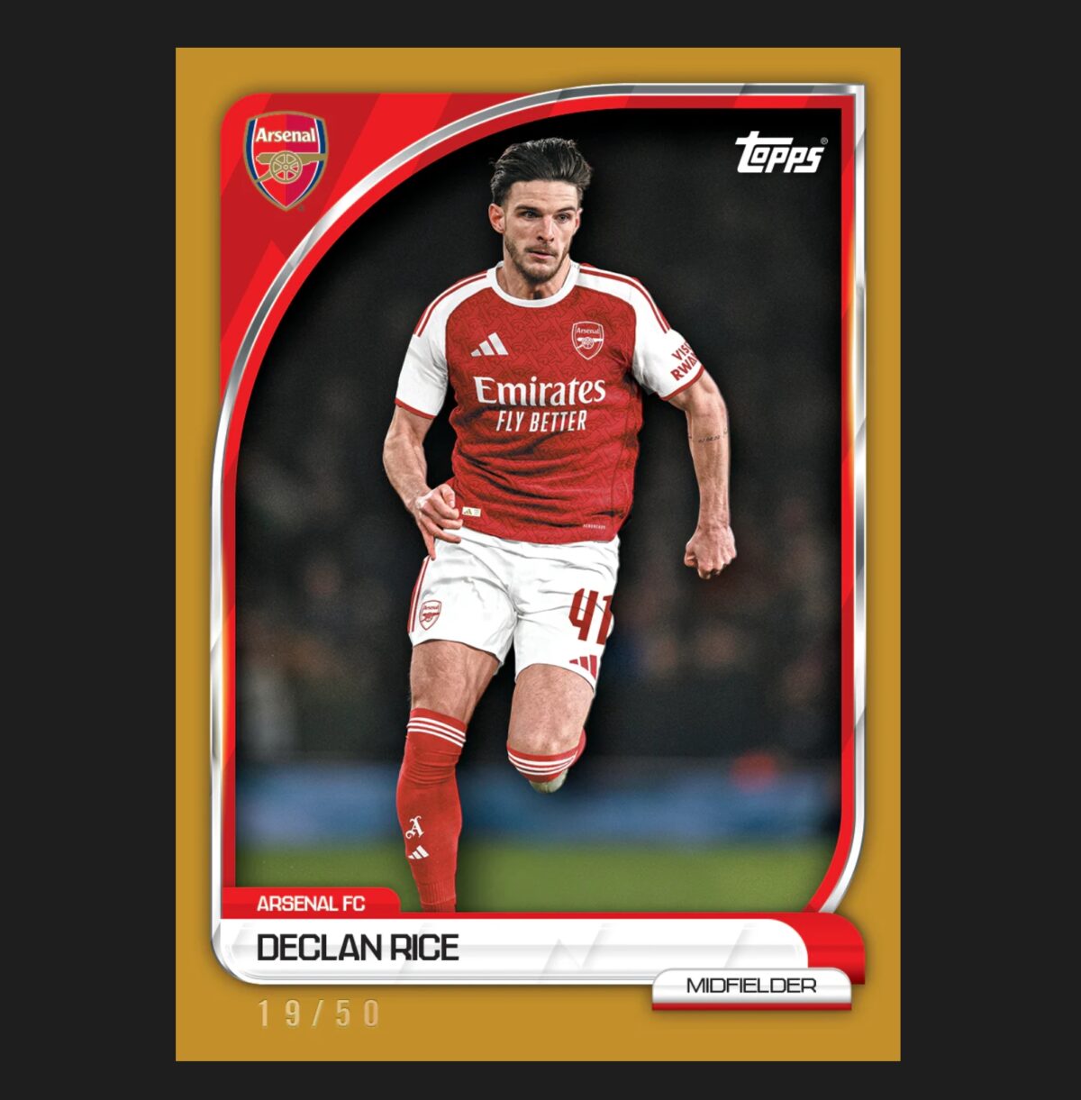 「GOH’S」2025-26 TOPPS Arsenal Collector Tin 阿森納鐵盒隊盒