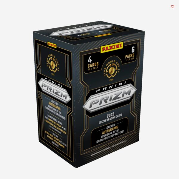 「GOH’S」2025 PANINI Prizm Club World Cup Soccer Blaster Box - 世俱杯手雷