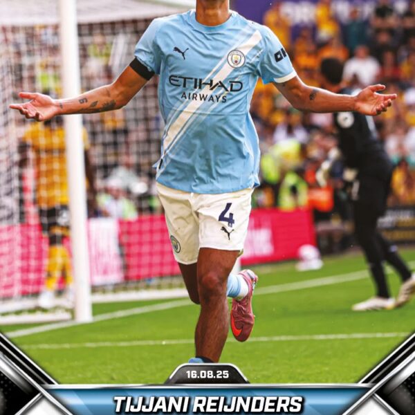 「GOH’S」Tijjani Reijnders - 2025-26 Premier League Topps NOW® Card 1