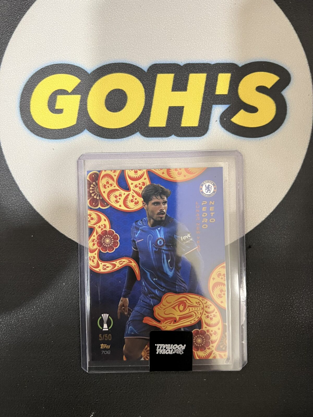 「GOH’S」2024-25 Topps Total Football Lunar New Year Blue /50 Pedro Neto - 代購