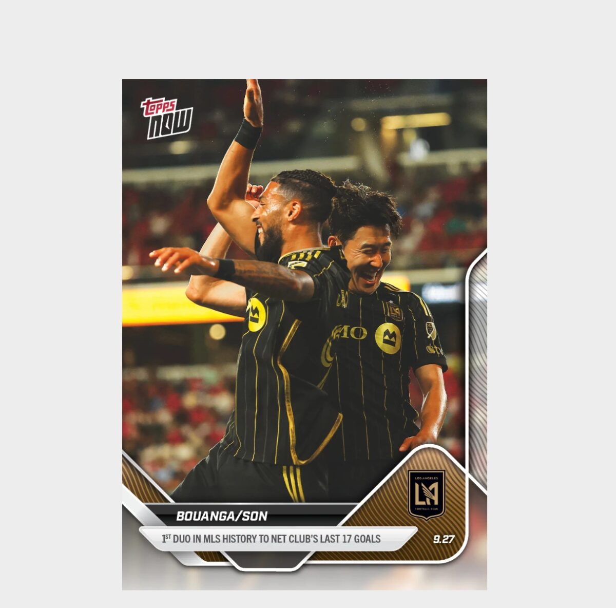 「GOH’S」Bouanga / Son - 2025 MLS Topps NOW® - Card 103 - PR: 408