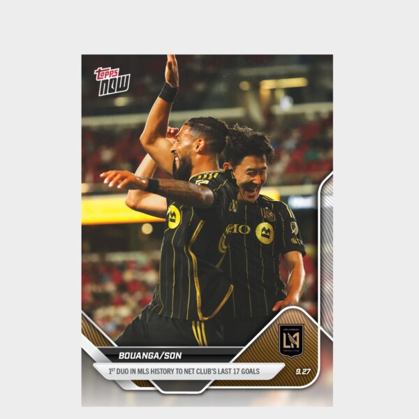 「GOH’S」Bouanga / Son - 2025 MLS Topps NOW® - Card 103 - PR: 408