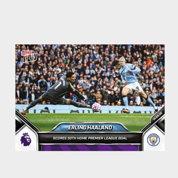 「GOH’S」Erling Haaland - 2025-26 Premier League Topps NOW® - Card 20 - PR: 1137