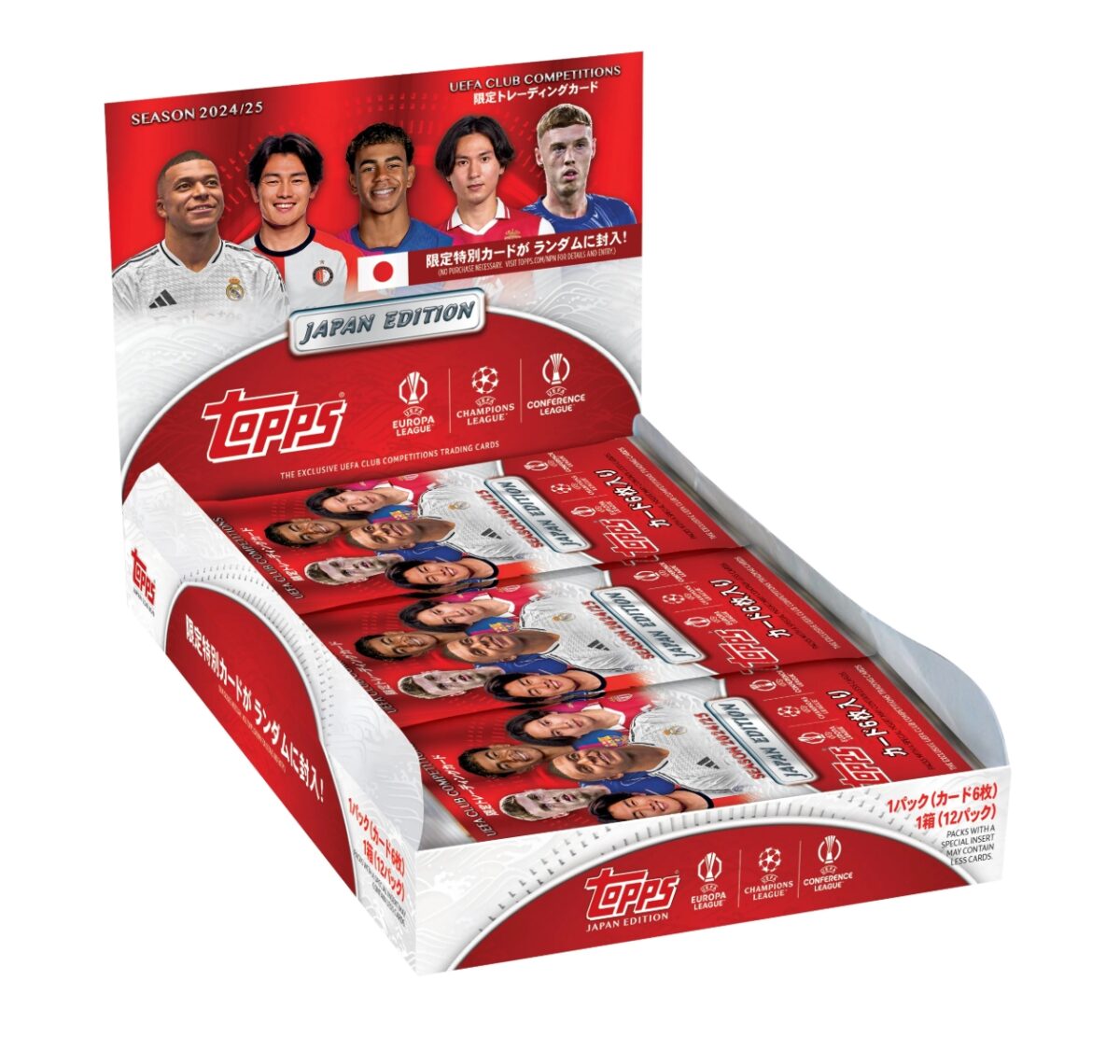 「GOH’S」2024-25 TOPPS UEFA Champions League Japan Edition 日版 -單包