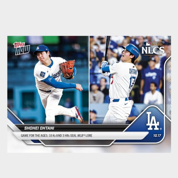 「GOH’S」Shohei Ohtani - 2025 MLB Topps NOW® - Card 884 - PR: 253,309