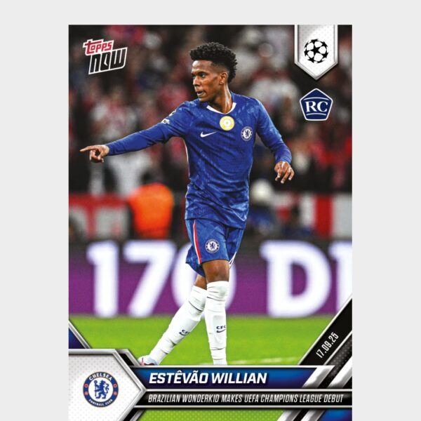 「GOH’S」Estêvão - 2025-26 UCL Topps NOW® - Card 18 - PR: 2194