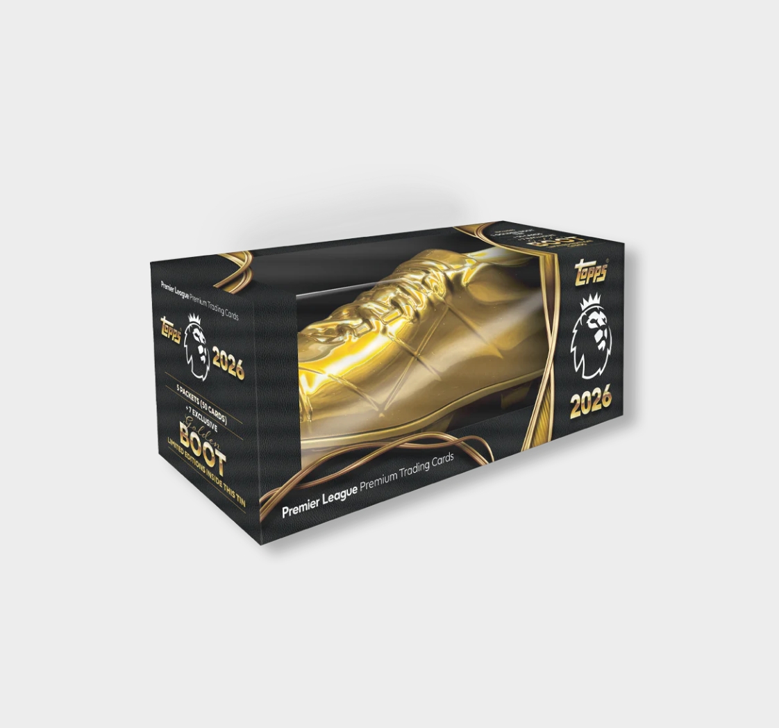 「GOH’S」2025-26 TOPPS Premier League EPL Debut Edition Golden Boot Tin - 金靴鐵盒