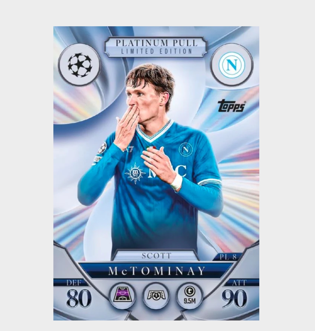 「GOH’S」2025-26 TOPPS Match Attax UEFA-單包
