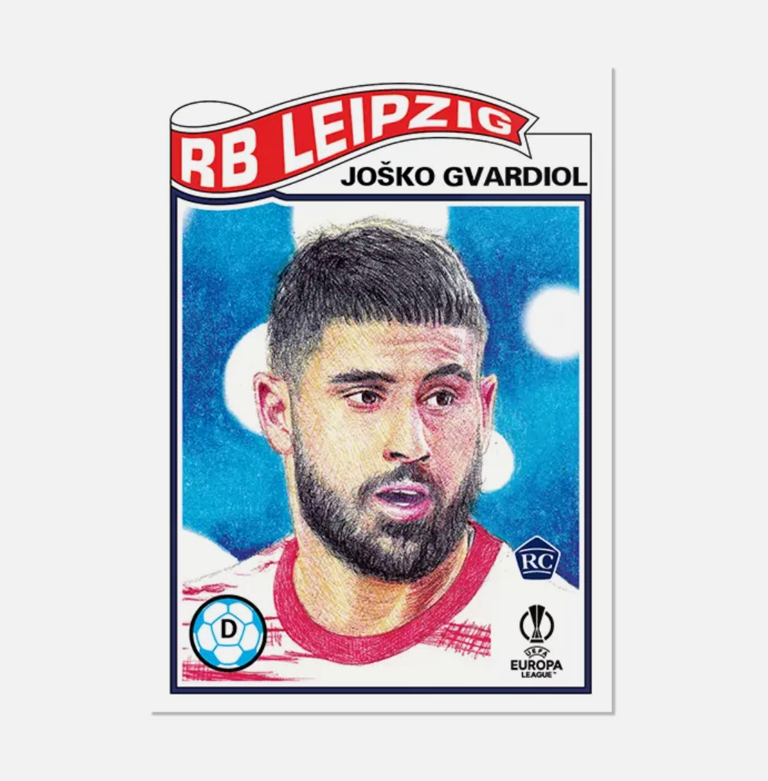 「GOH’S」Topps UCL Living Set - Card 458 - Josko Gvardiol - RB Leipzig