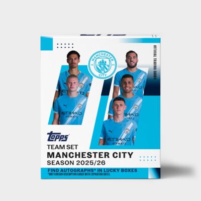 「GOH’S」2025-26 TOPPS® Manchester City Team Set 曼城隊盒
