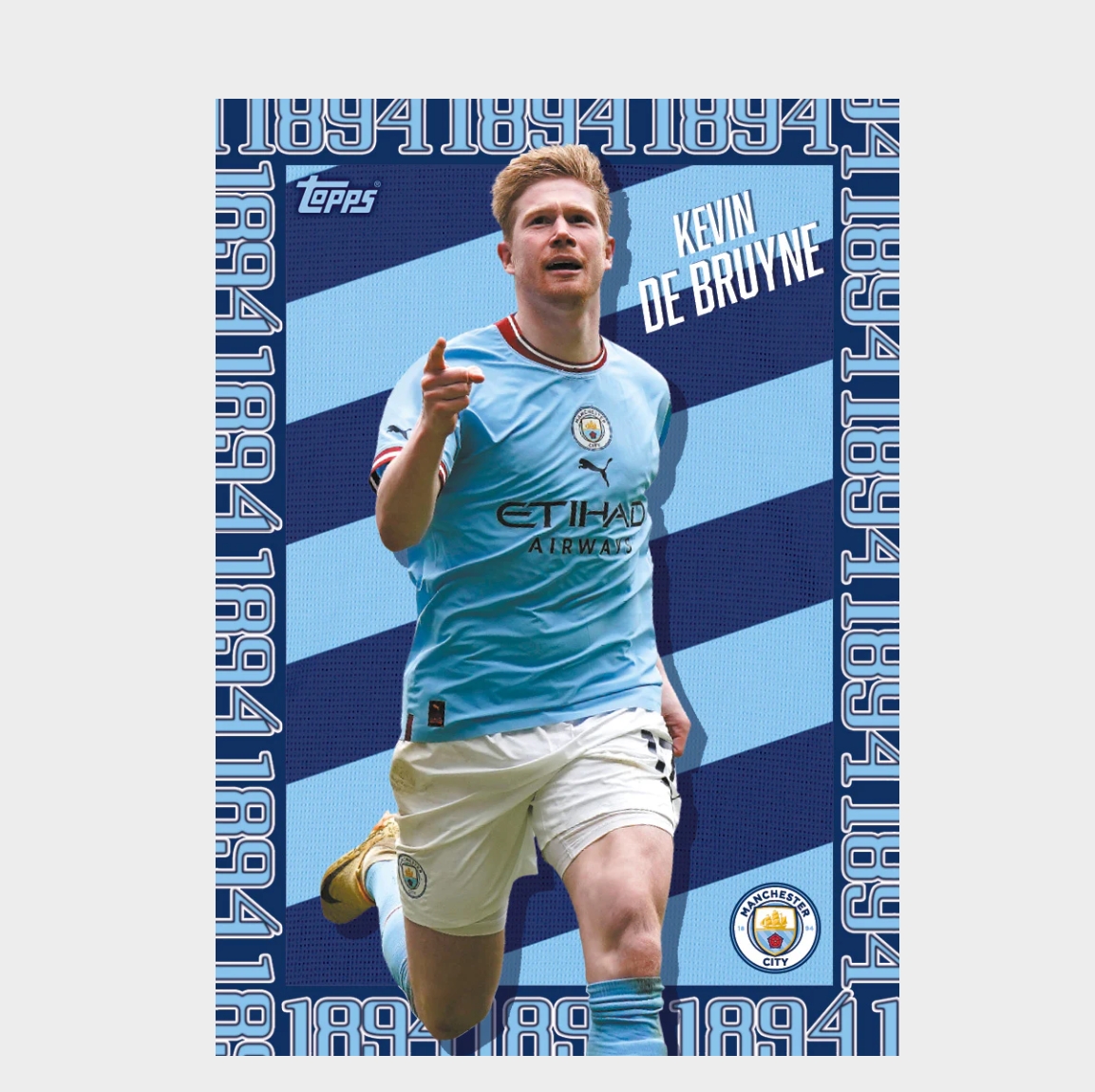 「GOH’S」2025-26 TOPPS® Manchester City Team Set 曼城隊盒