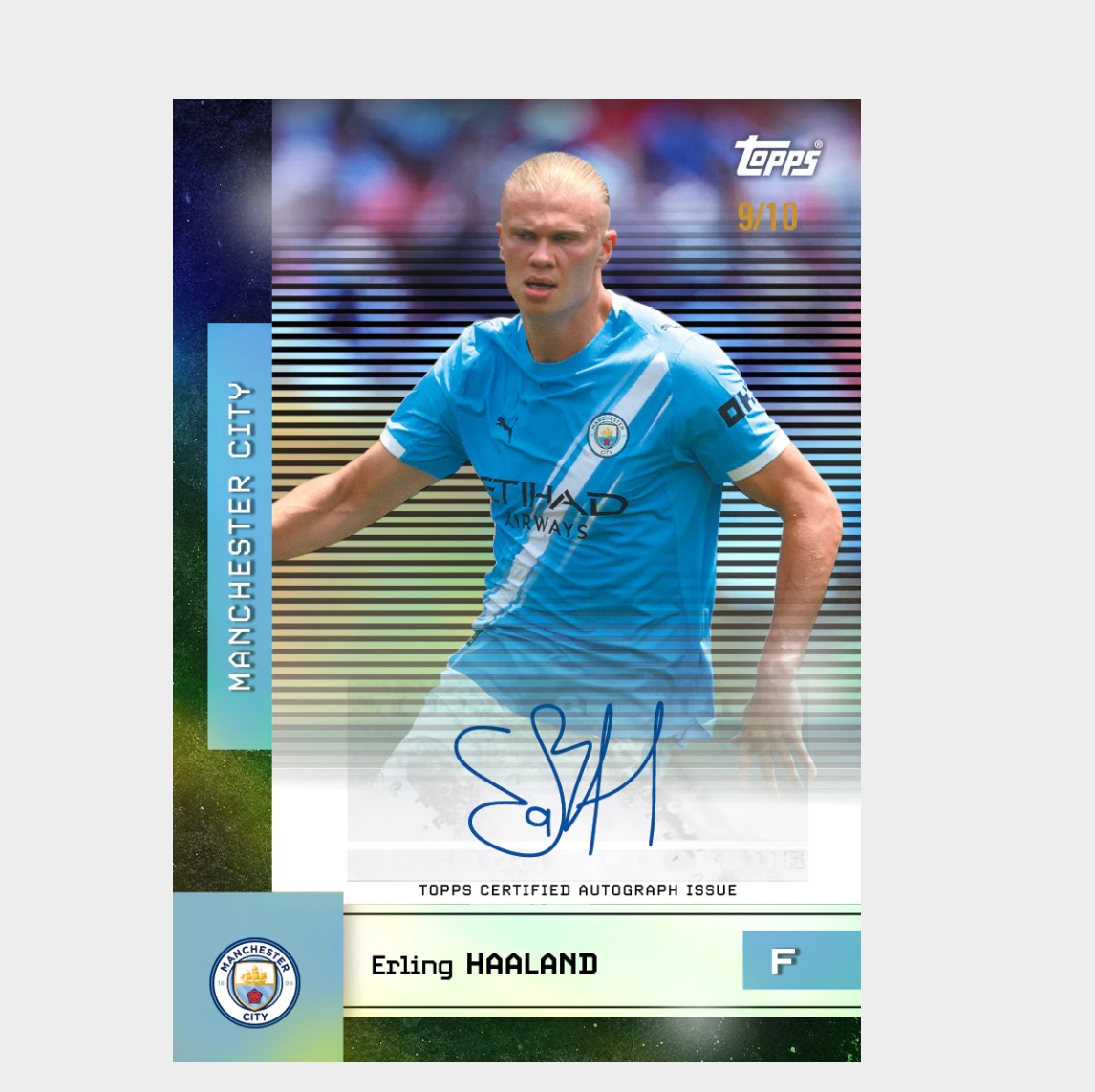 「GOH’S」2025-26 TOPPS® Manchester City Team Set 曼城隊盒