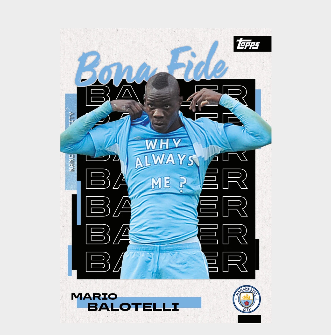 「GOH’S」2025-26 TOPPS® Manchester City Team Set 曼城隊盒