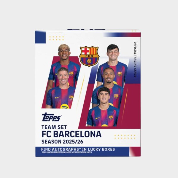 「GOH’S」2025-26 TOPPS® FC Barcelona Team Set 巴薩隊盒