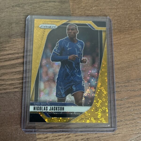 1765047445991 「GOH’S」2024 Panini Prizm EPL Nicolas Jackson Gold Disco Prizm #/10 - 代購