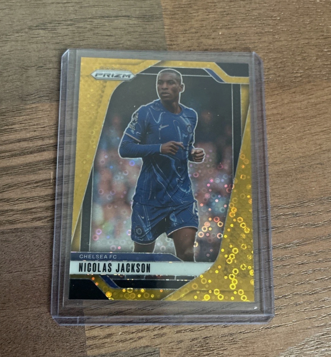 「GOH’S」2024 Panini Prizm EPL Nicolas Jackson Gold Disco Prizm #/10 - 代購