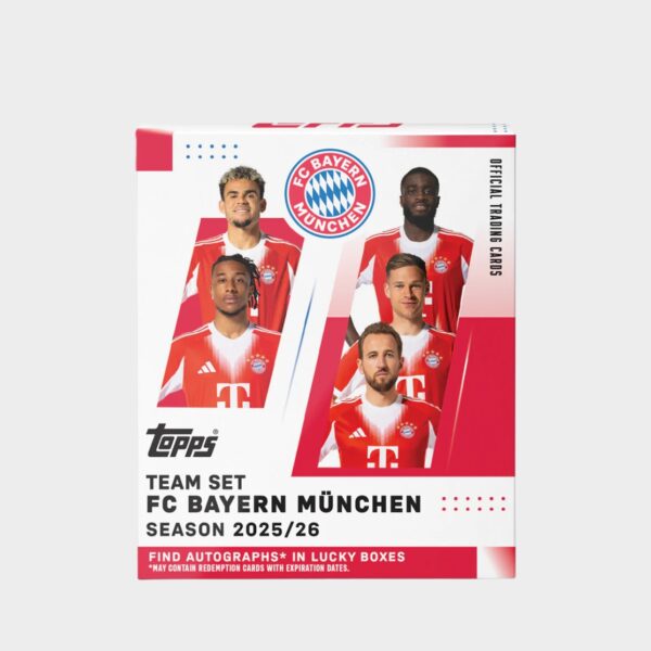 「GOH’S」2025-26 TOPPS® FC Bayern München Team Set 拜仁隊盒