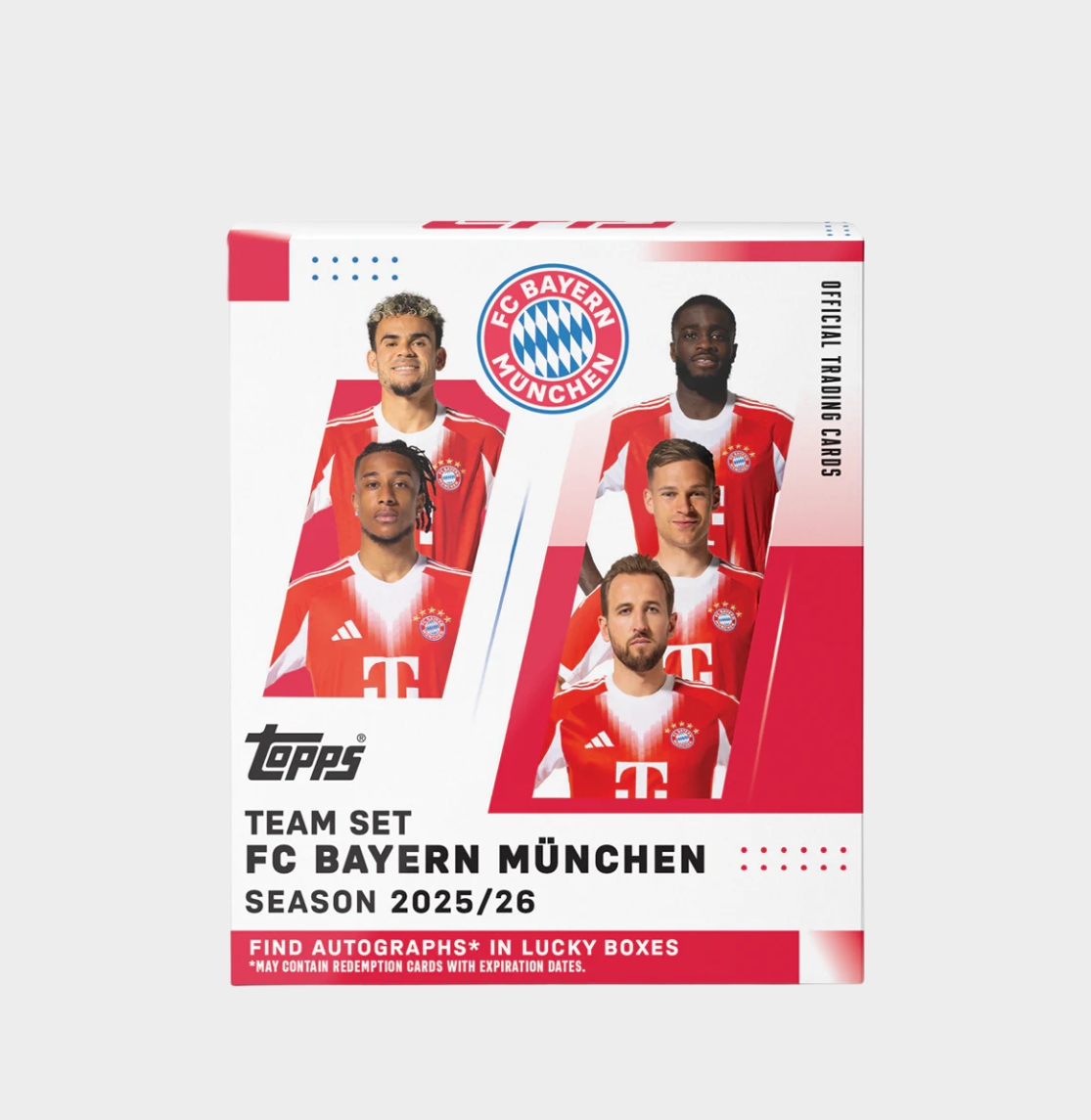「GOH’S」2025-26 TOPPS® FC Bayern München Team Set 拜仁隊盒