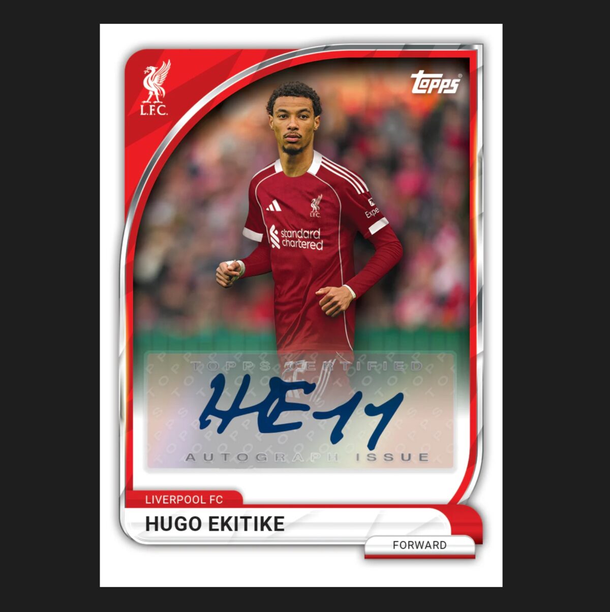 「GOH’S」2025-26 TOPPS Liverpool Collector Tin 利物浦鐵盒隊盒