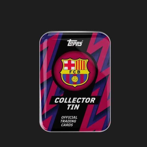「GOH’S」2025-26 TOPPS FC Barcelona Collector Tin 巴薩鐵盒隊盒